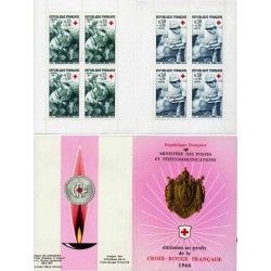 Carnet de timbres Croix-Rouge 1966 neuf**.