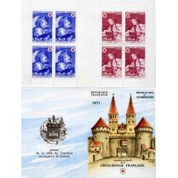 Carnet de timbres Croix-Rouge 1971 neuf**.