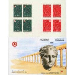 Carnet de timbres Croix-Rouge 1972 neuf**.