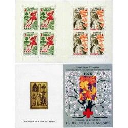 Carnet de timbres Croix-Rouge 1975 neuf**.