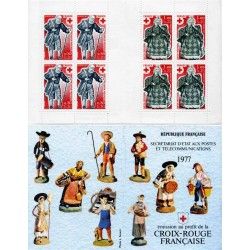 Carnet de timbres Croix-Rouge 1977 neuf**.