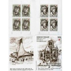 Carnet de timbres Croix-Rouge 1979 neuf**.