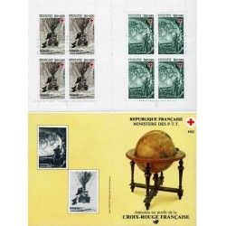 Carnet de timbres Croix-Rouge 1982 neuf**.