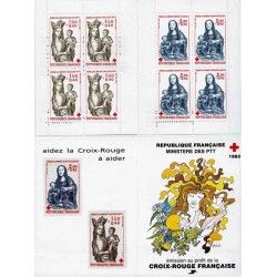 Carnet de timbres Croix-Rouge 1983 neuf**.