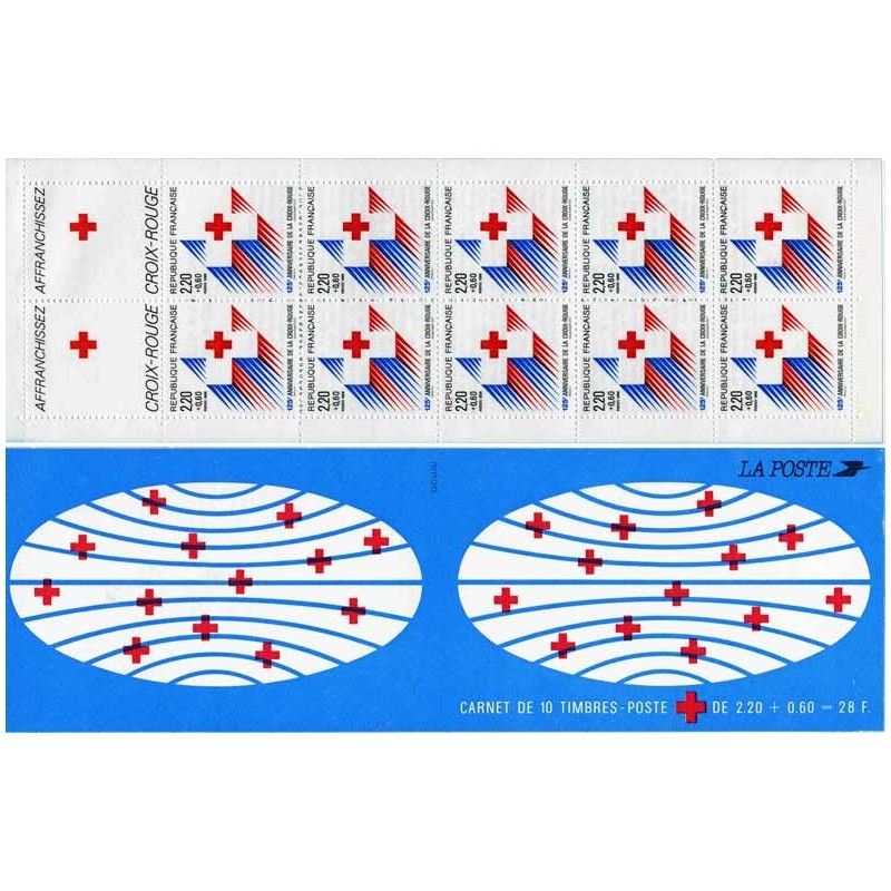 Carnet de timbres Croix-Rouge 1988 neuf**.
