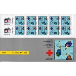Carnet de timbres Croix-Rouge 1992 neuf**.