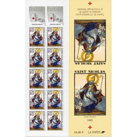 Carnet De Timbres France 1974 Croix Rouge - Neuf Avec Gomme Originale (MNH), Réf. 1898-1899MH