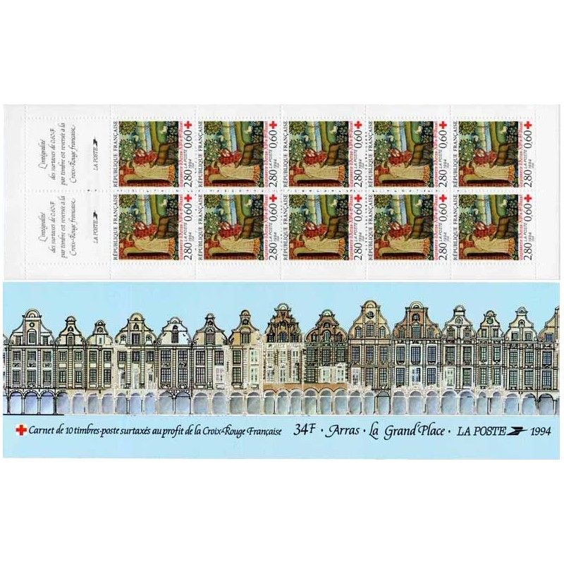 Carnet de timbres Croix-Rouge 1994 neuf**.