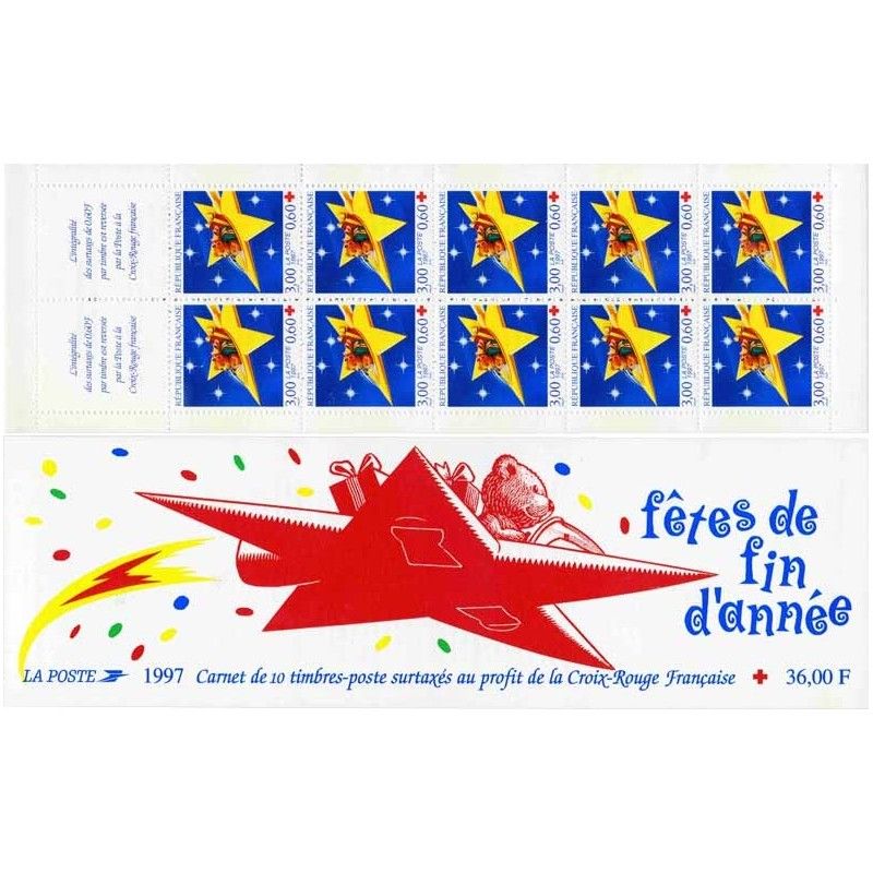 Carnet de timbres Croix-Rouge 1997 neuf**.
