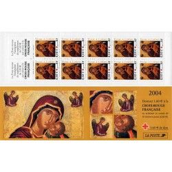 Carnet de timbres Croix-Rouge 2004 neuf**.