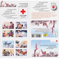 Carnet de timbres Croix-Rouge 2015.