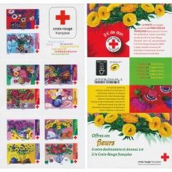 Carnet de timbres Croix-Rouge 2018.