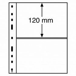 Pochettes plastique souple Optima pour cartes postales, billets de banque.