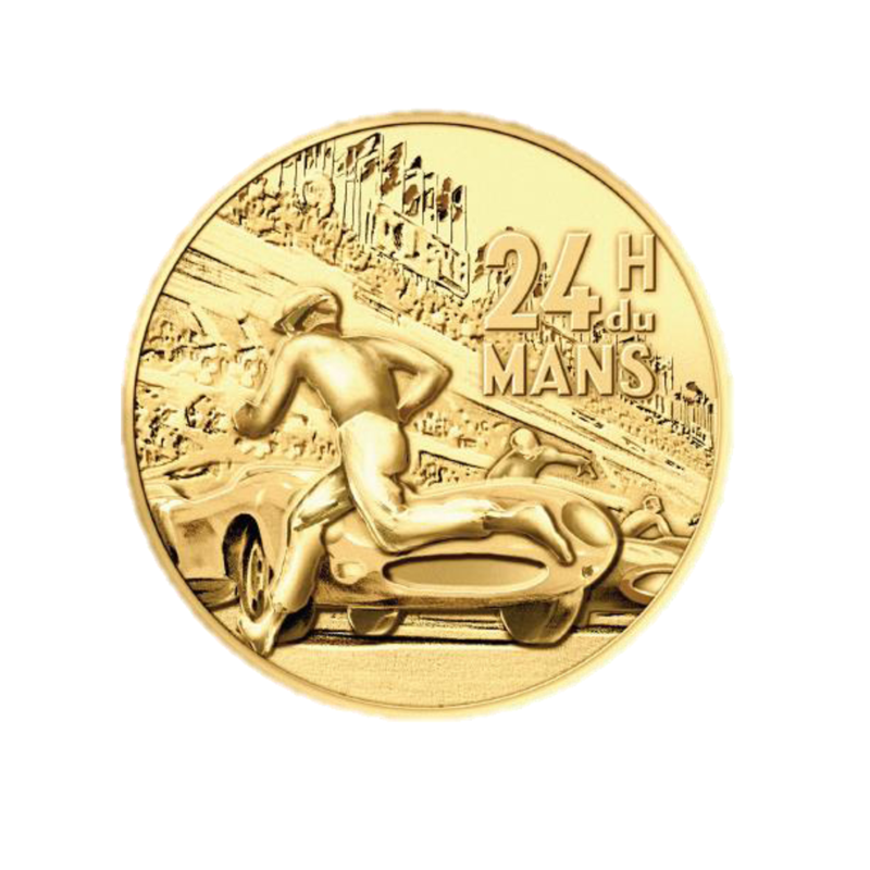 Médaille Circuit 24 heures du Mans - Départ Couru 2020 - Monnaie de Paris.