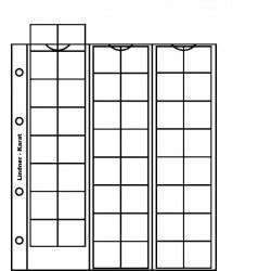 Feuilles numismatiques Karat pour 48 monnaies jusqu'à 22 mm.