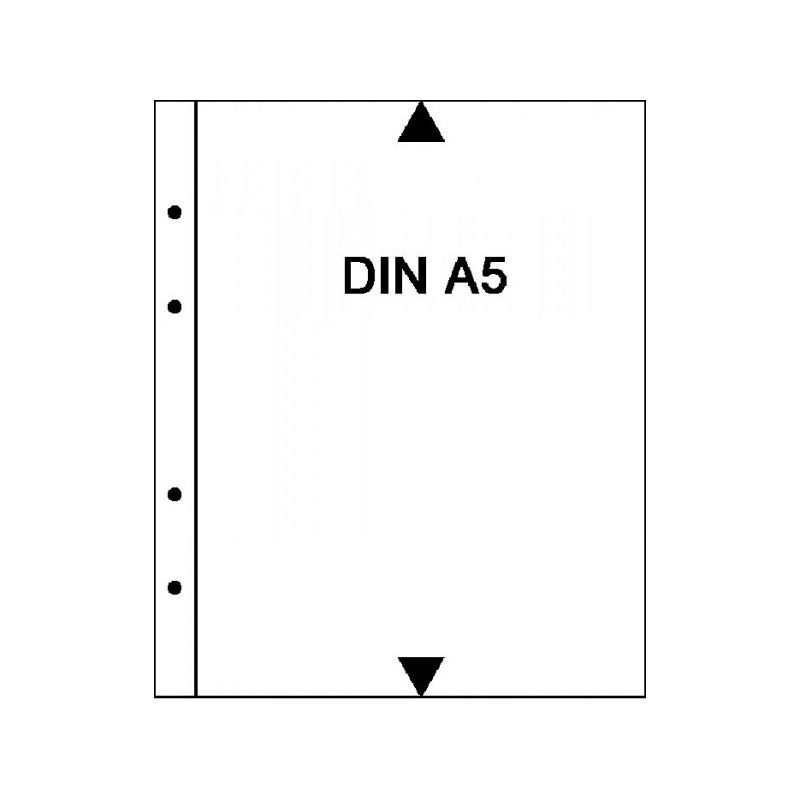 Recharges album Lotus pour notices, documents format A5 (148 x 210 mm).