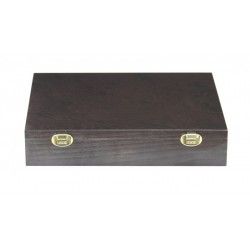 Coffret en bois massif Carus pour 216 pièces de 2 euros.