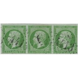 Bordeaux timbre de France N° 42Bc vert-gris oblitéré. - Philantologie