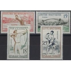Jeux traditionnels timbres de France N°1161-1164 série neuf**.