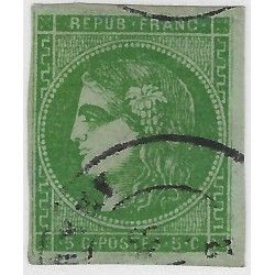 Bordeaux timbre de France N° 42Ba oblitéré.