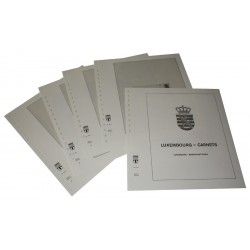 Feuilles préimprimées Lindner-T Luxembourg Carnets 1986-2011.