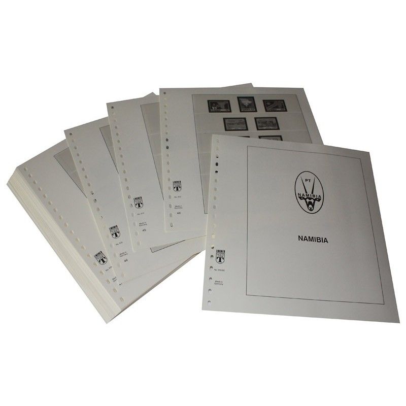 Feuilles préimprimées Lindner-T Namibie 2015-2024. Feuilles préimprimées Lindner-T Namibie 2015-2024.