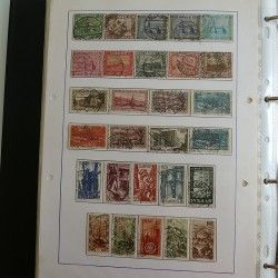 Collection de timbres d'Europe oblitérés TB / SUP.