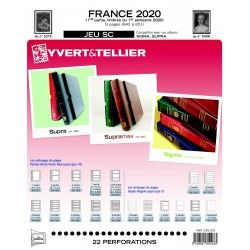 Jeux SC France 2020 premier semestre avec pochettes.