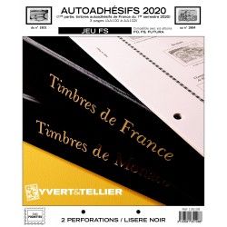 Jeux FS France timbres autoadhésifs 2020 premier semestre.