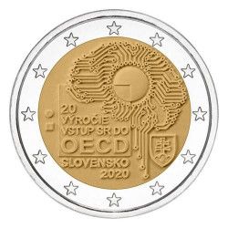 2 euros commémorative Slovaquie 2020 - OCDE.