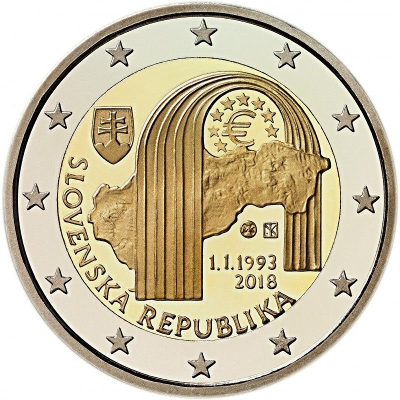 2 euros commémorative Slovaquie 2018 - République.