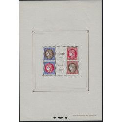 Bloc-feuillet de timbres N°3 - PEXIP neuf**.