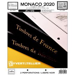 Jeux MS timbres de Monaco 2020 sans pochettes.
