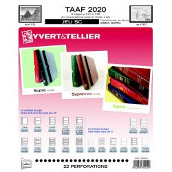 Jeux SC Yvert timbres des T.A.A.F. 2020.
