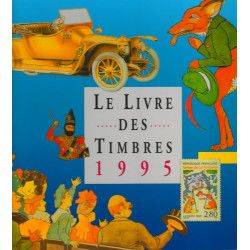 Livre des timbres de France de l'année 1995.