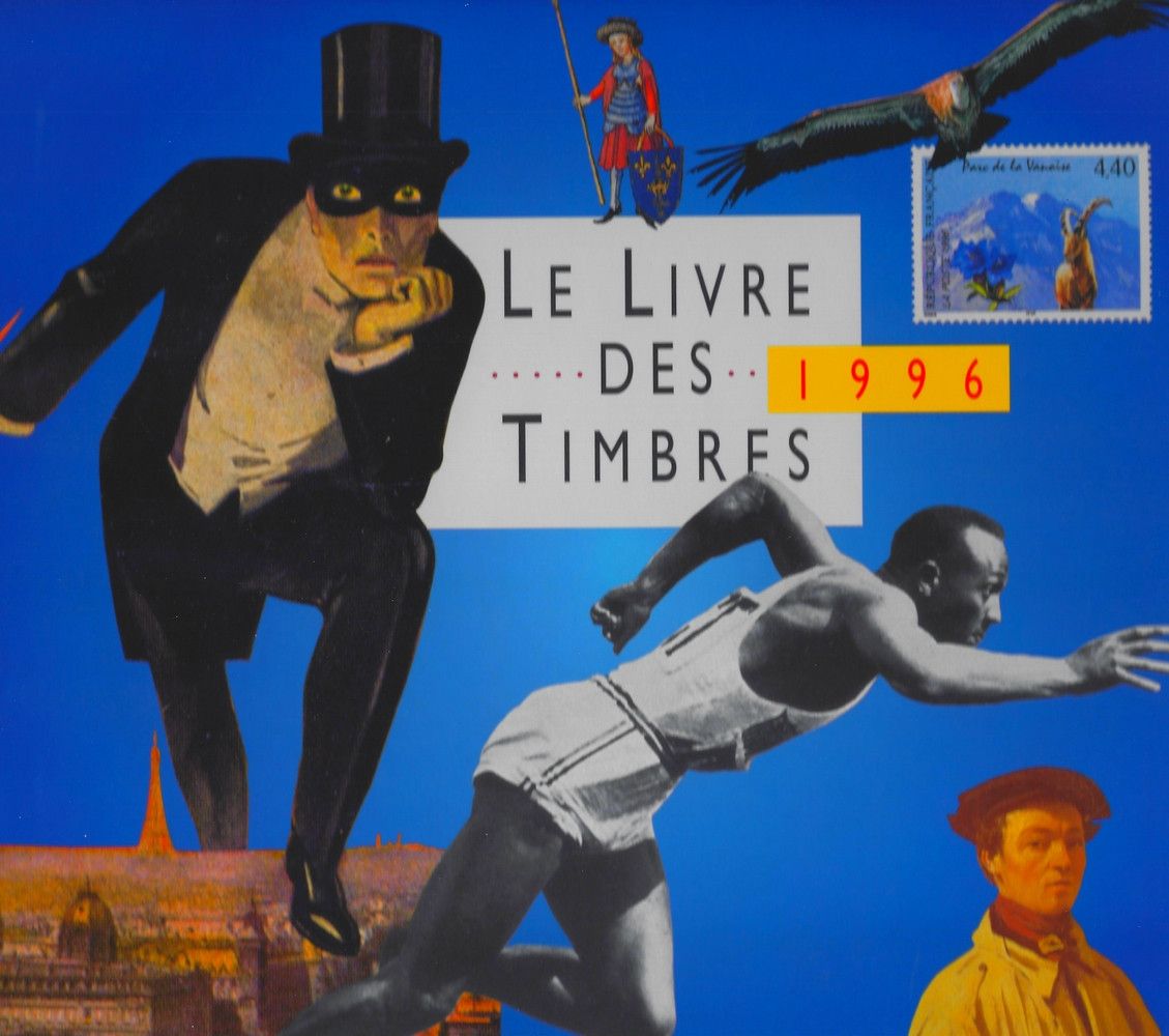 Livre des timbres de France de l'année 1996. - Philantologie