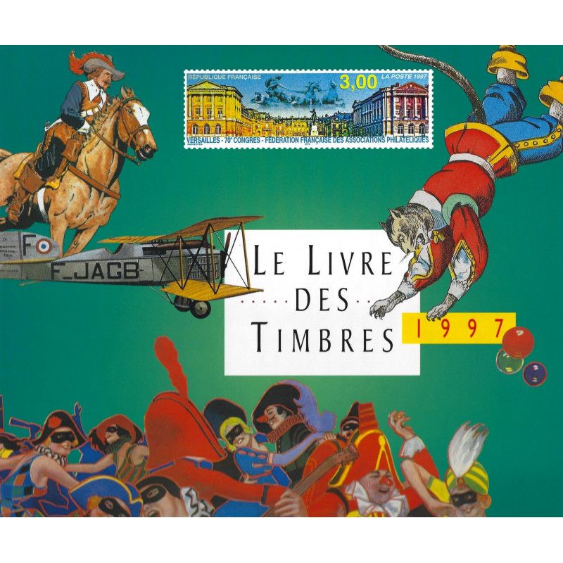 Livre des timbres de France de l'année 1997.