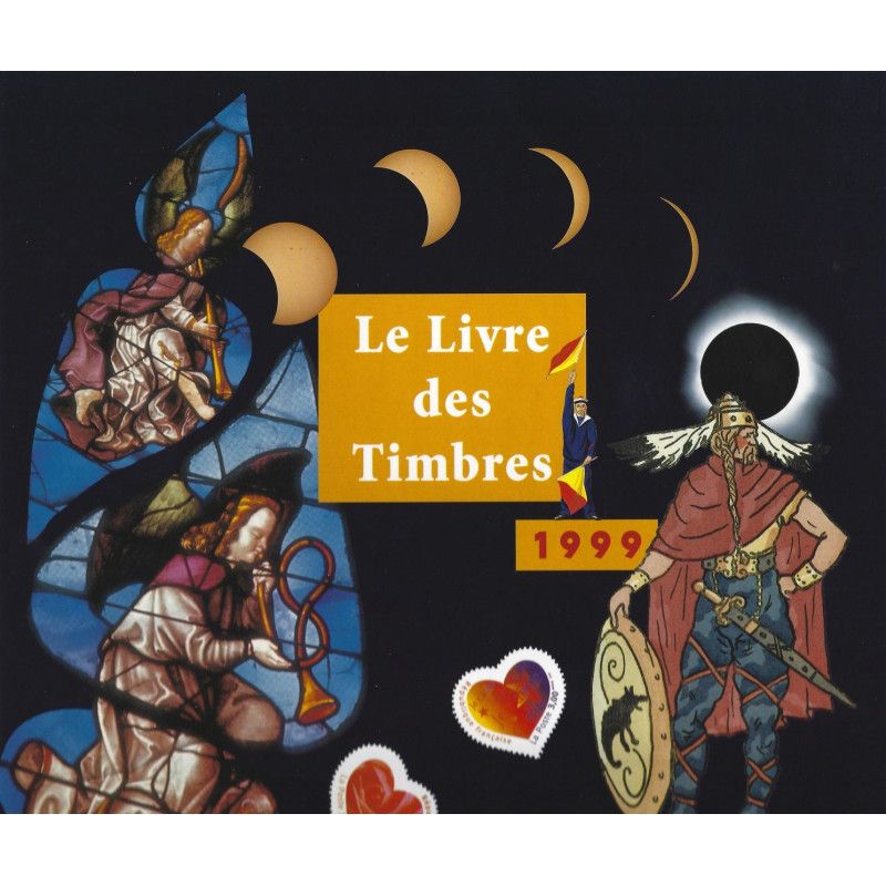 Livre des timbres de France de l'année 1999.