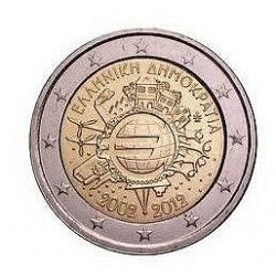 2 euros commémorative Grèce 2012 - 10 ans de l'euro.