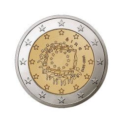 2 euros commémorative Irlande 2015 - 30 ans du Drapeau Européen.