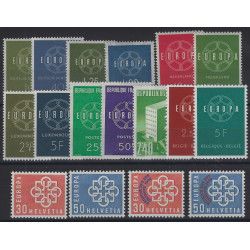 Europa - CEPT timbres d'année 1959 complet neuf**.