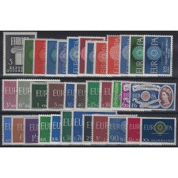 Europa-CEPT timbres d'année 1960 complet neuf**.