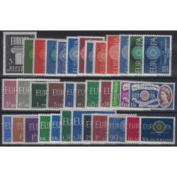 Europa - CEPT timbres d'année 1960 complet neuf**.