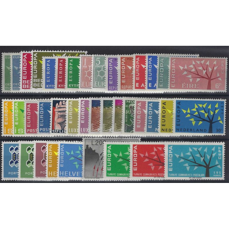 Europa - CEPT timbres d'année 1962 complet neuf**.