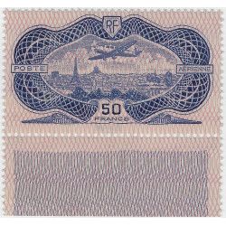 Timbre poste aérienne de France N°15 Bdf neuf** SUP.