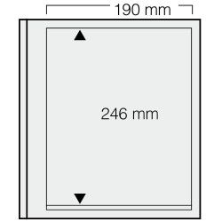 Feuilles Safe spécial-dual à 1 bande pour blocs, mini-feuilles.