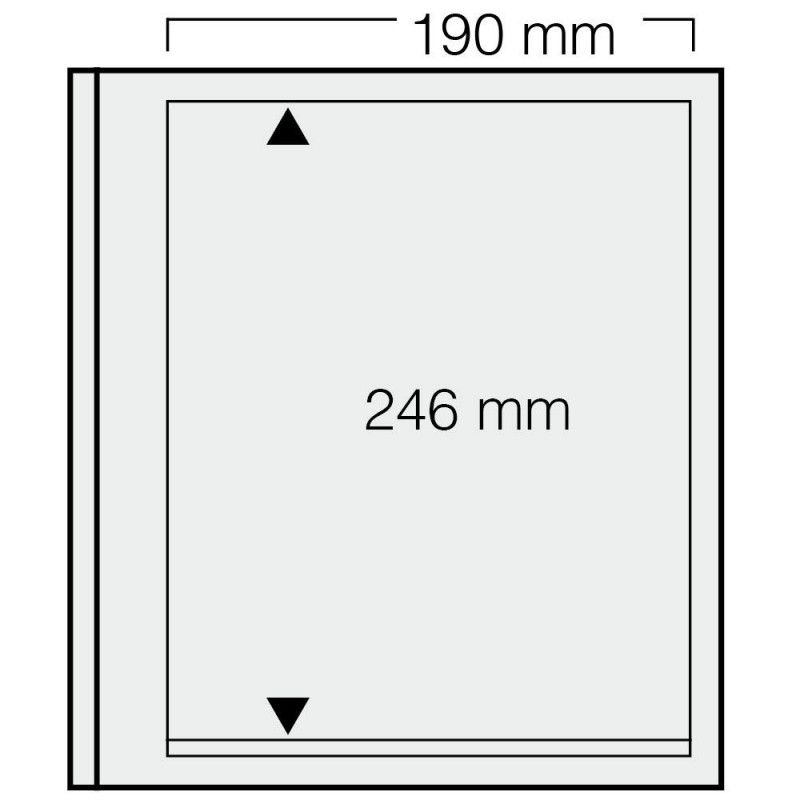 Feuilles Safe spécial-dual à 1 bande pour blocs, mini-feuilles.