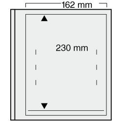 Feuilles Safe spécial-dual pour blocs, mini-feuilles de timbres.