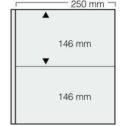 Feuilles Safe spécial-dual à 2 bandes pour enveloppes prêts à poster.