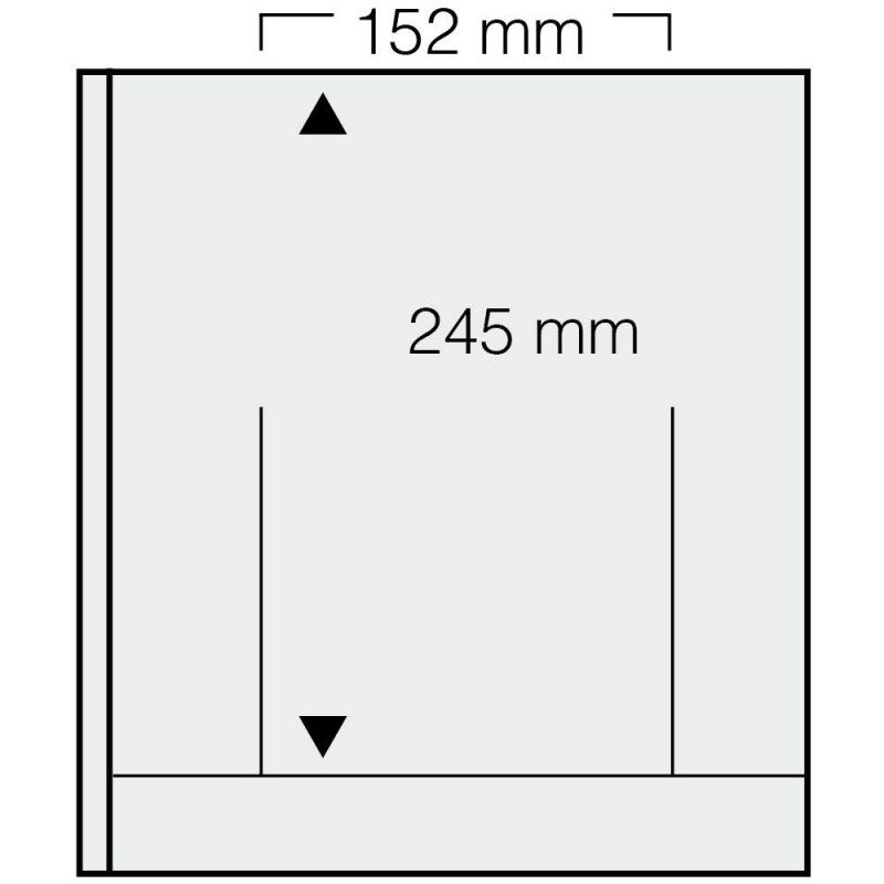 Feuilles Safe spécial-dual à 1 poche pour blocs, documents.